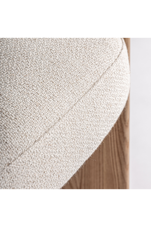   Leather Back Curve Dining Chair | Oroa.com