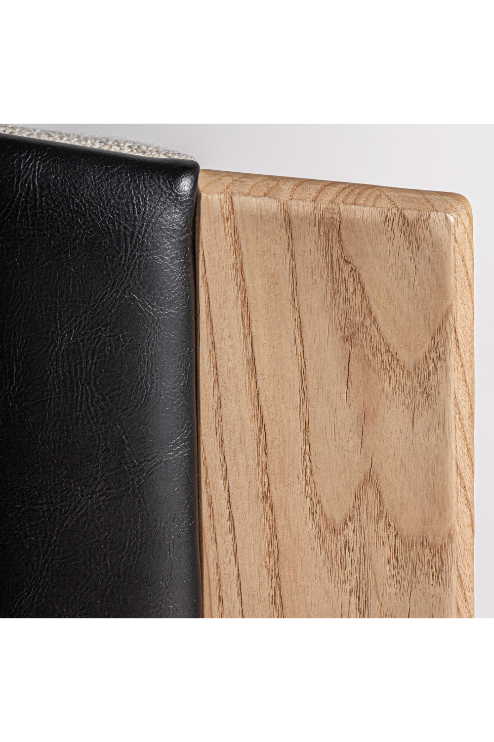   Leather Back Curve Dining Chair | Oroa.com