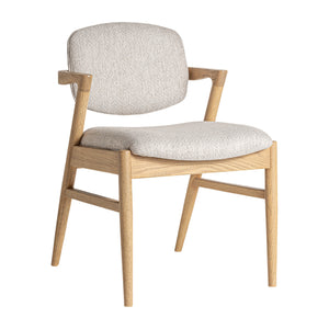   Modern European furniture - Cotton-Linen Blend Dining Chair - www.oroa.com | Oroa.com