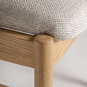   Modern European furniture - Cotton-Linen Blend Dining Chair - www.oroa.com | Oroa.com