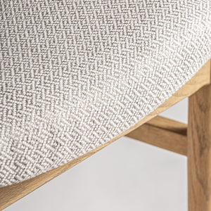   Modern European furniture - Cotton-Linen Blend Dining Chair - www.oroa.com | Oroa.com