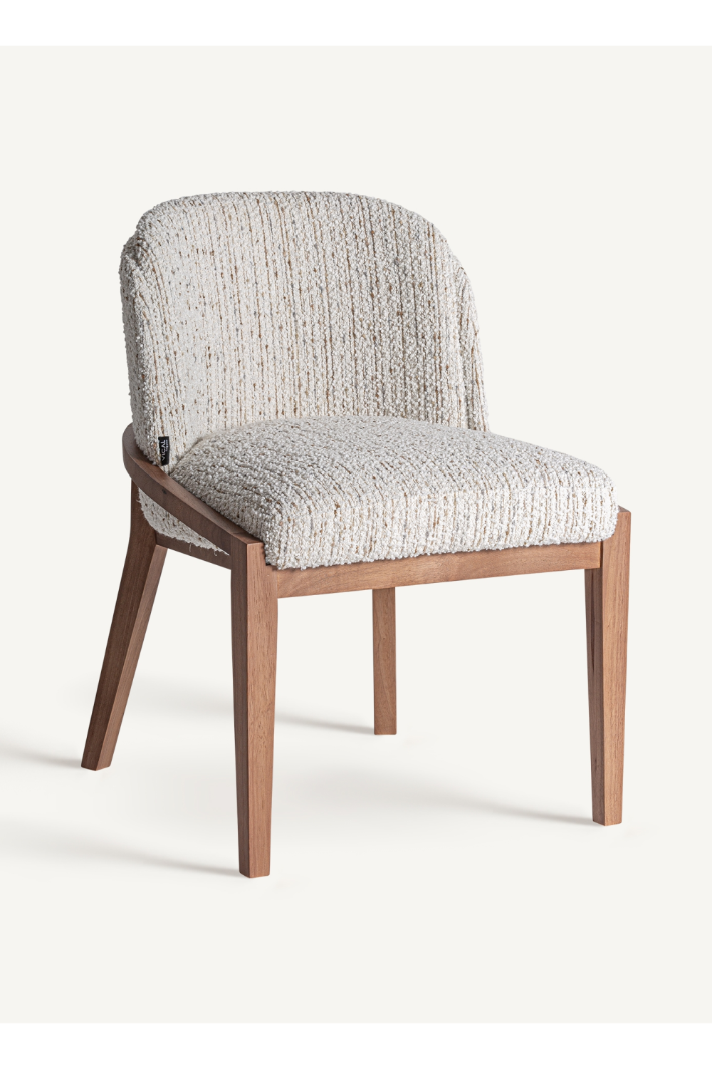   White Padded Dining Chair | Oroa.com