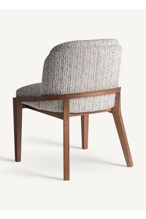   White Padded Dining Chair | Oroa.com