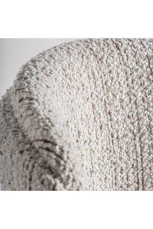   White Padded Dining Chair | Oroa.com