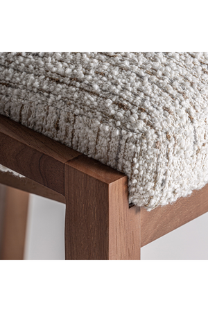   White Padded Dining Chair | Oroa.com