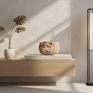  Brown Terracotta Oriental Centerpiece | Oroa.com