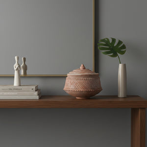   Brown Terracotta Classic Vase | Oroa.com