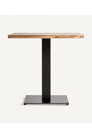   Black Acacia Bar Table | Oroa.com