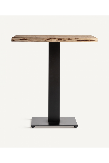   Black Acacia Bar Table | Oroa.com