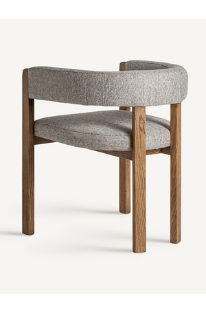   Gray Padded Accent Chair | Oroa.com