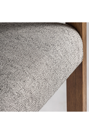   Gray Padded Accent Chair | Oroa.com