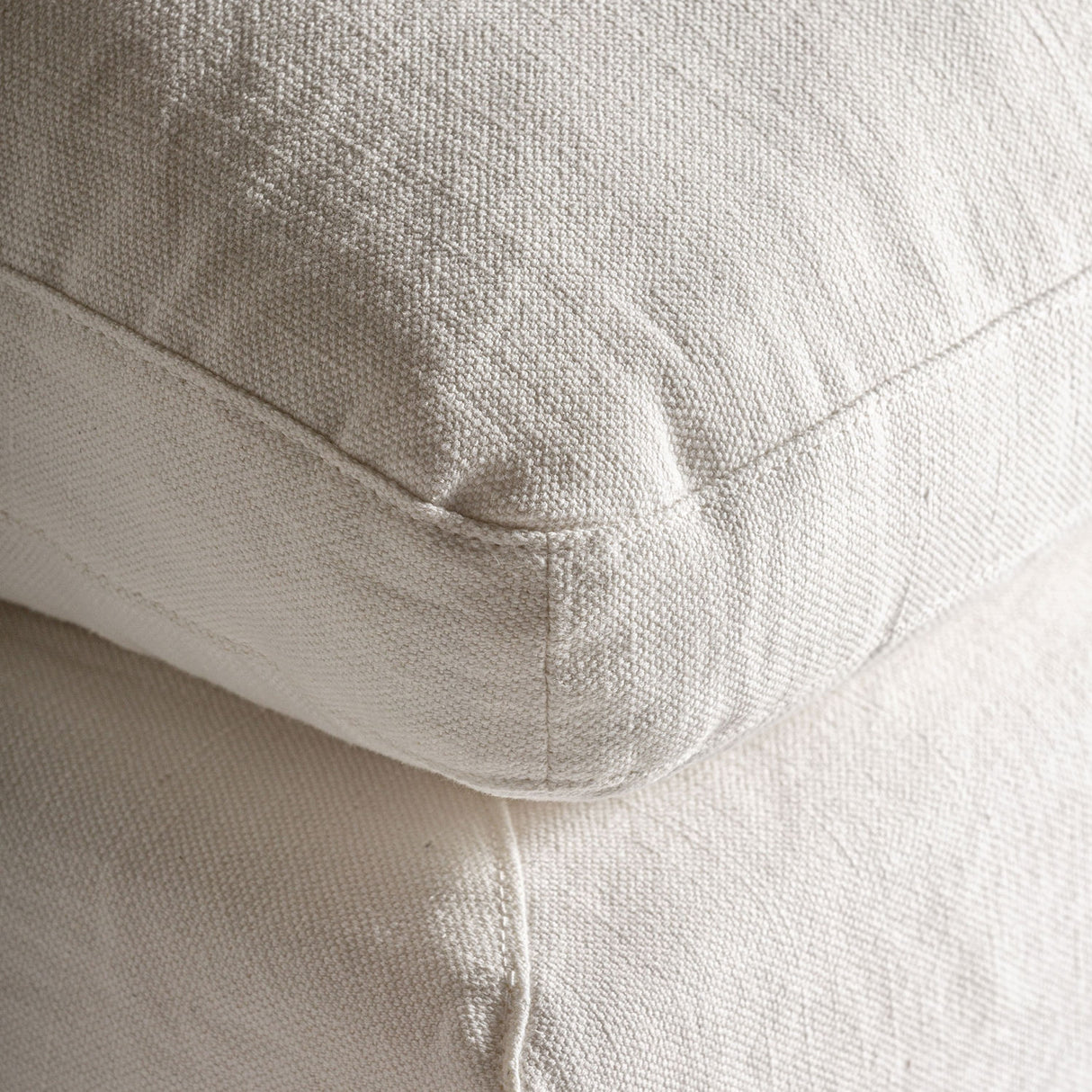   Modern furniture - White Linen Sofa - www.oroa.com | Oroa.com