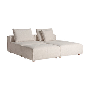   Cream Fabric Modular Sofa | Oroa.com