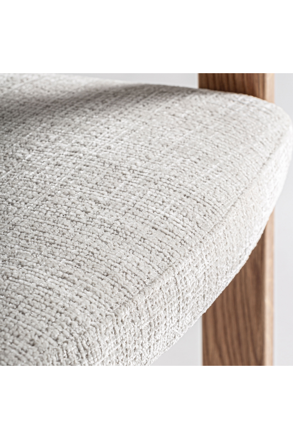   Beige Padded Accent Chair | Oroa.com