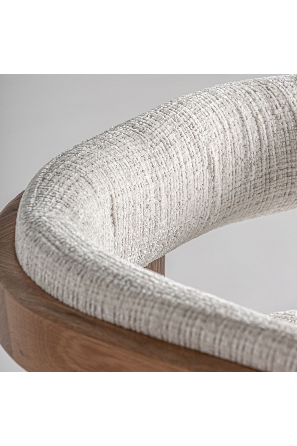   Beige Padded Accent Chair | Oroa.com