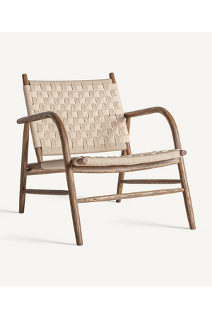   Woven Rope Boho Accent Chair | Oroa.com