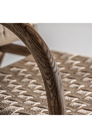   Woven Rope Boho Accent Chair | Oroa.com