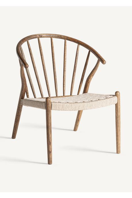   Boho Woven Rope Armchair | Oroa.com