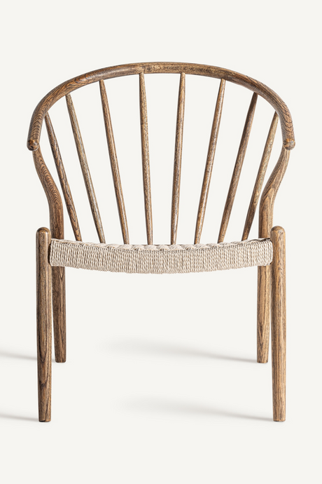   Boho Woven Rope Armchair | Oroa.com