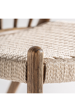   Boho Woven Rope Armchair | Oroa.com