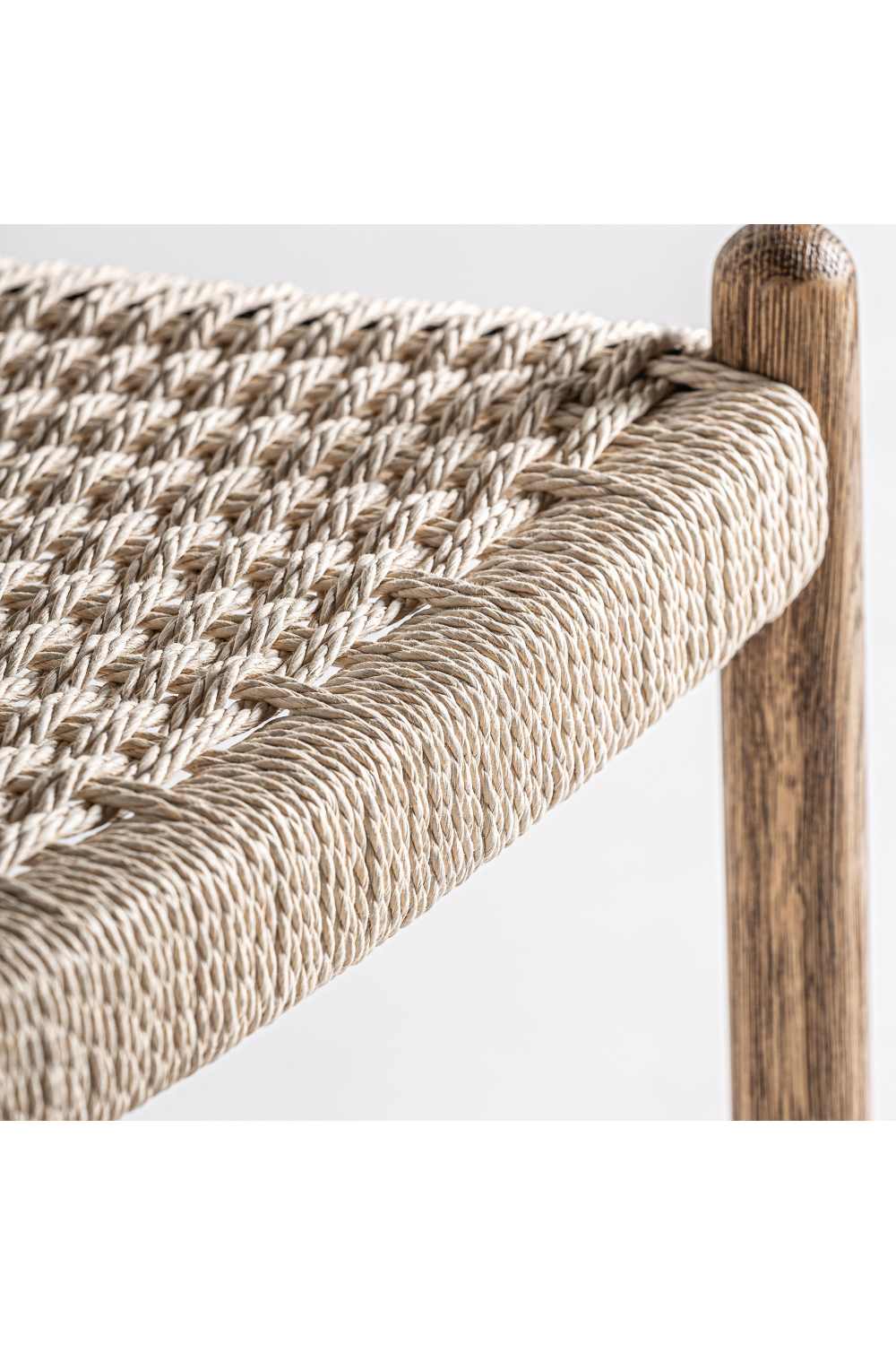   Boho Woven Rope Armchair | Oroa.com