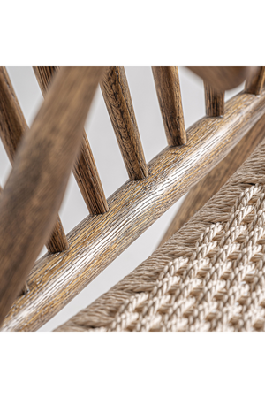  Boho Woven Rope Armchair | Oroa.com