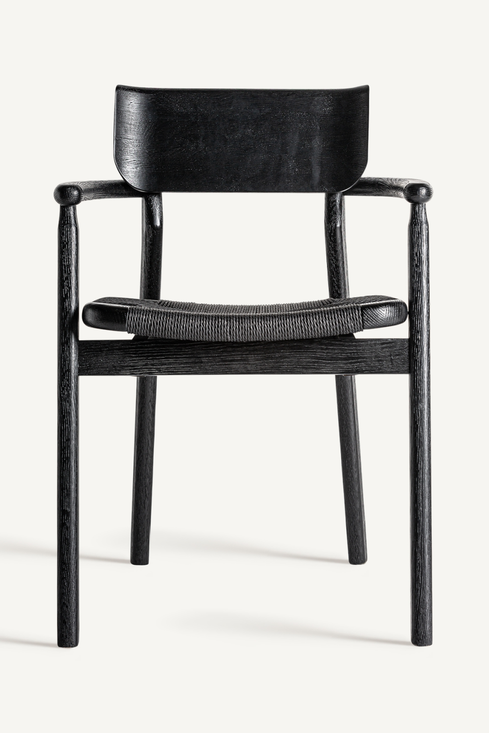   Black Oak Accent Chair | Oroa.com