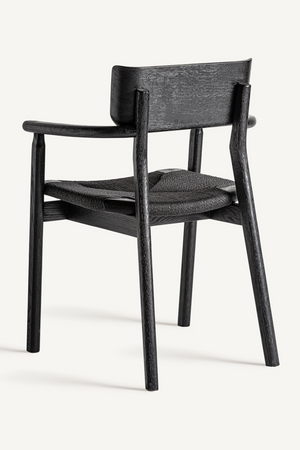   Black Oak Accent Chair | Oroa.com