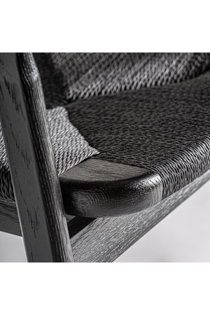   Black Oak Accent Chair | Oroa.com