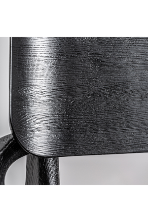   Black Oak Accent Chair | Oroa.com