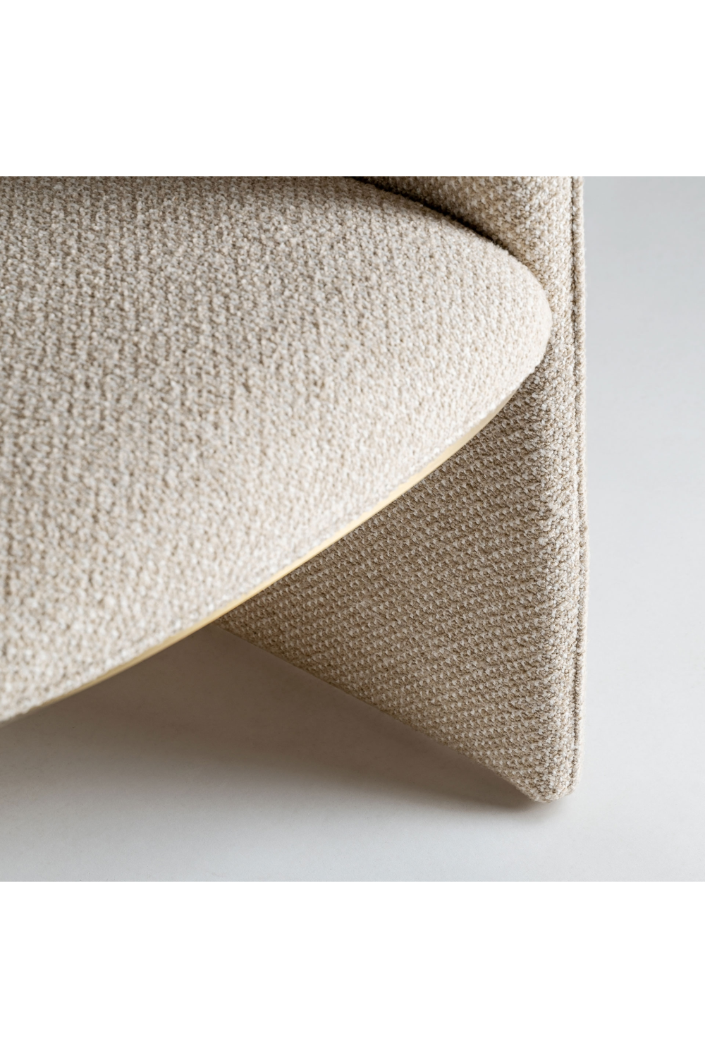   Beige Upholstered Armchair | Oroa.com