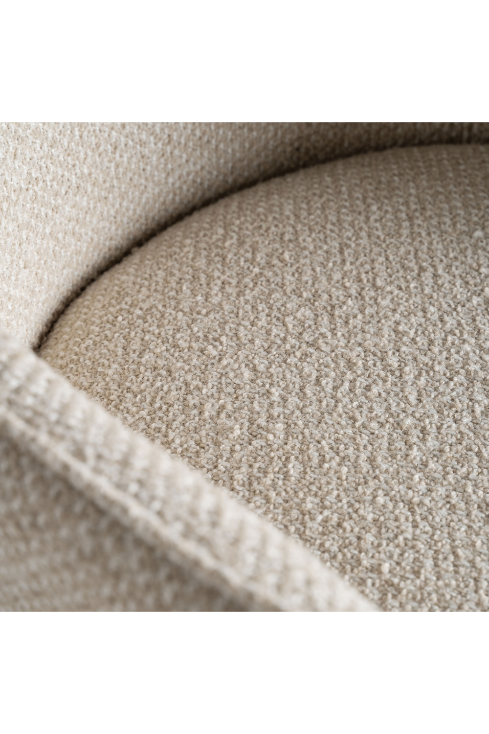   Beige Upholstered Armchair | Oroa.com