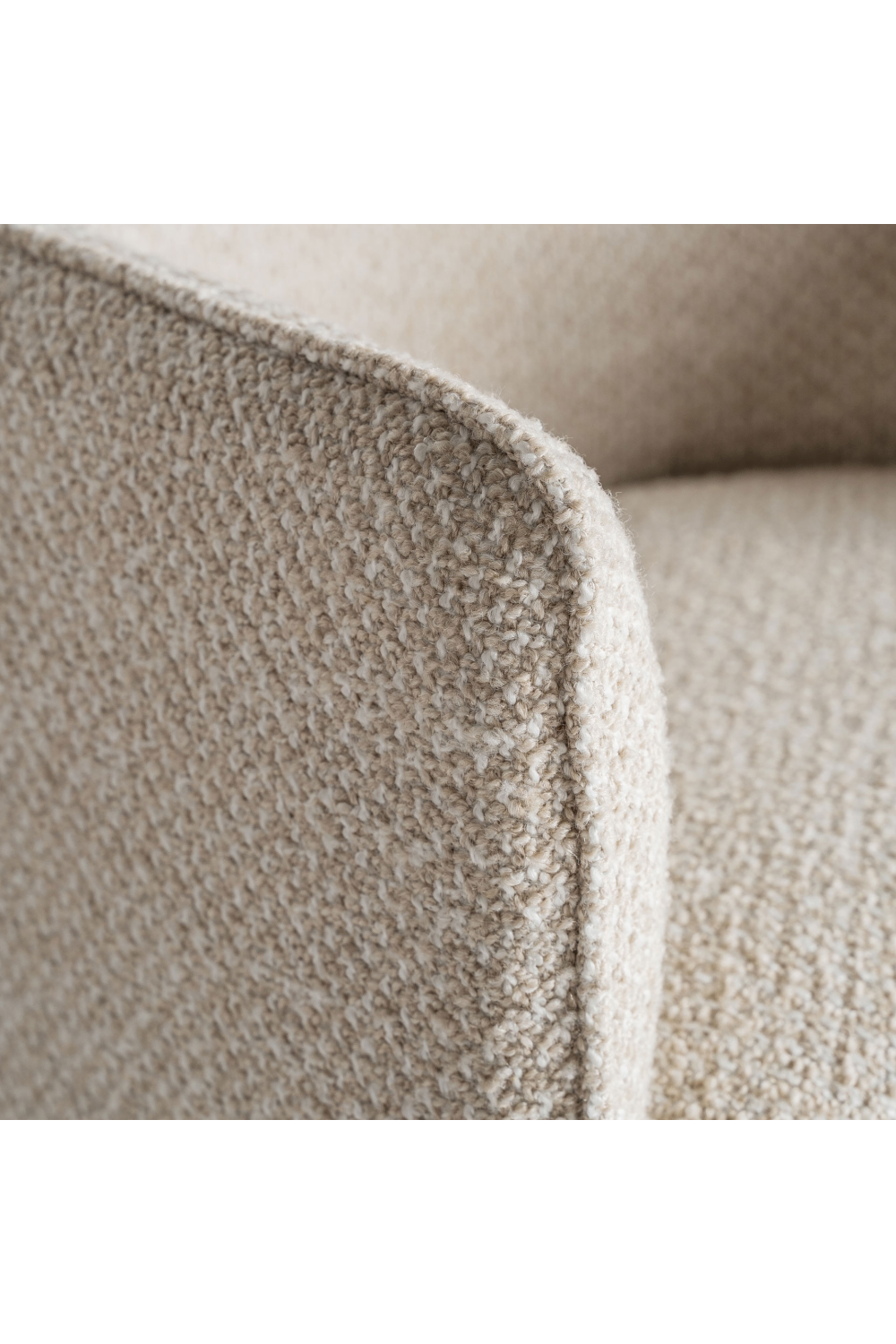   Beige Upholstered Armchair | Oroa.com