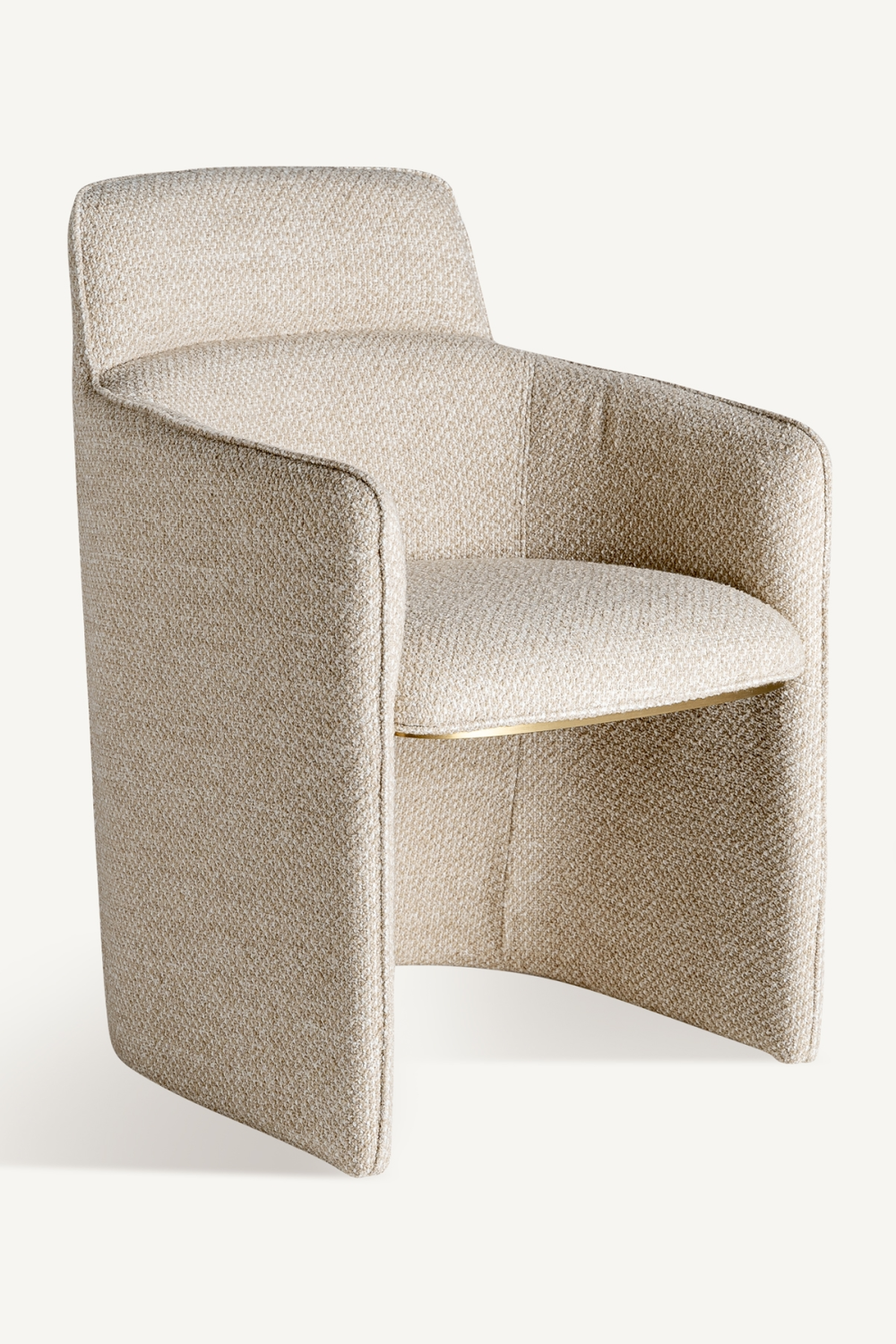   Beige Upholstered Armchair | Oroa.com