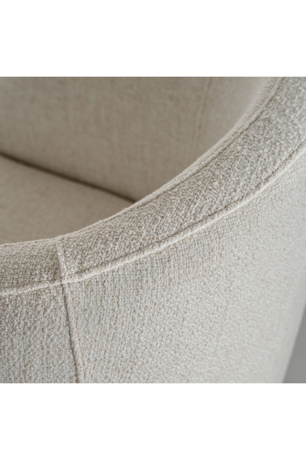   White Art Deco 2-Seater Armchair | Oroa.com