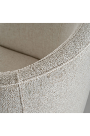   White Art Deco 2-Seater Armchair | Oroa.com