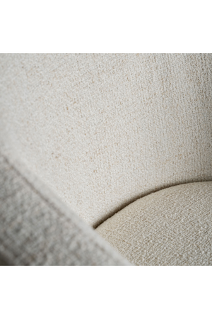   White Art Deco 2-Seater Armchair | Oroa.com