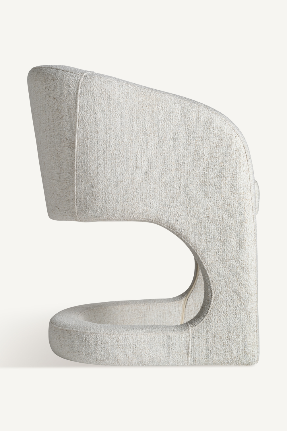   White Art Deco 2-Seater Armchair | Oroa.com