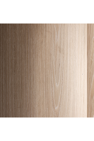   Cream Oak Round Dining Table | Oroa.com