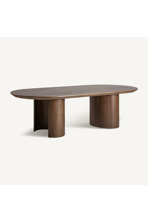   Brown Oak Dining Table | Oroa.com