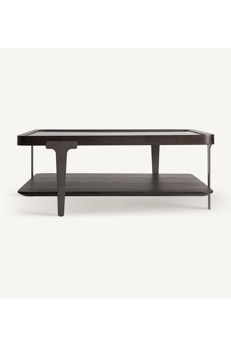   Black Ash Square Coffee Table | Oroa.com
