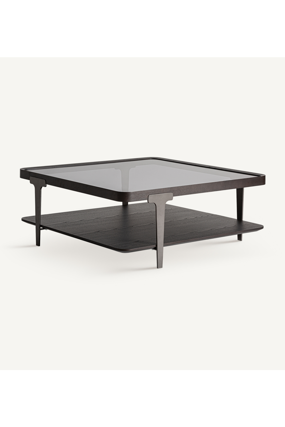  Black Ash Square Coffee Table | Oroa.com
