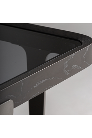  Black Ash Square Coffee Table | Oroa.com
