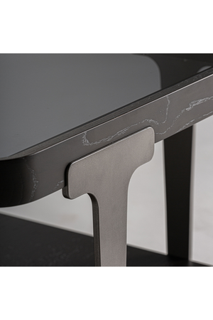   Black Ash Square Coffee Table | Oroa.com