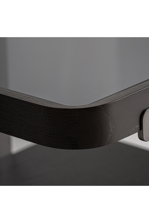   Black Ash Square Coffee Table | Oroa.com