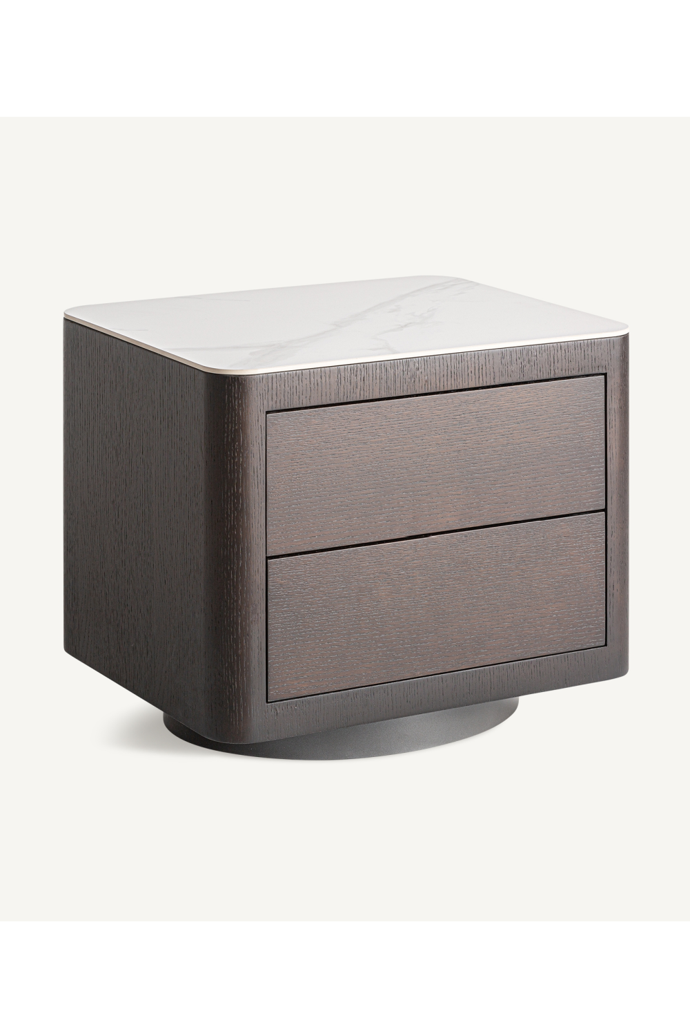   Wooden 2-Drawer Nightstand | Oroa.com