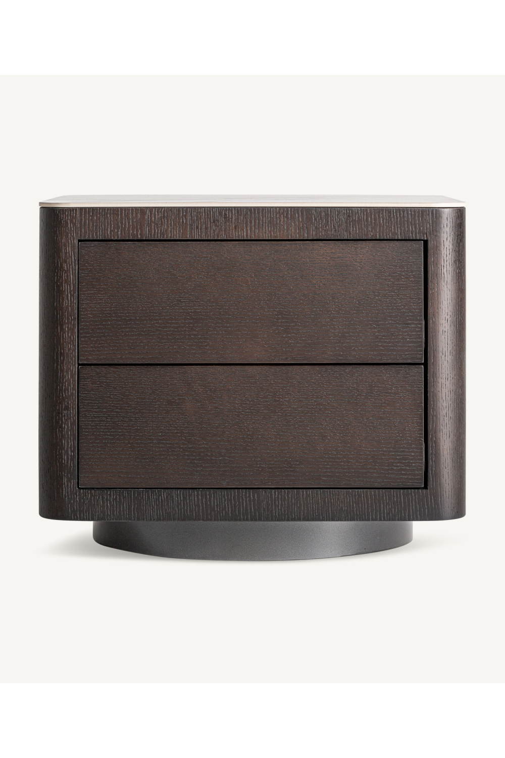  Wooden 2-Drawer Nightstand | Oroa.com