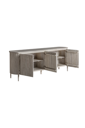   Off-White 3-Door Sideboard | Oroa.com