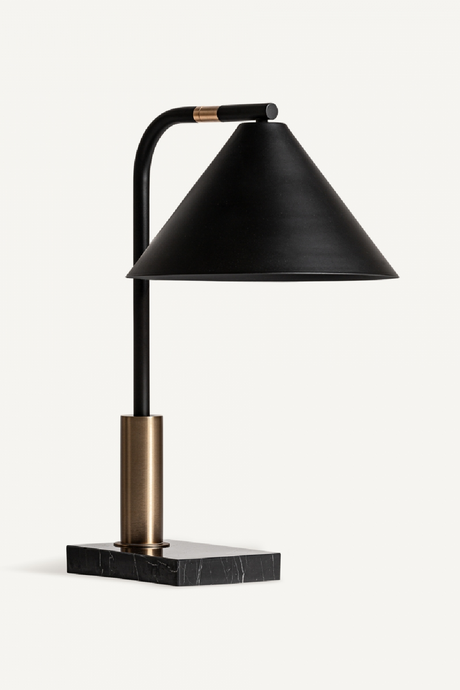   Black Conical Table Lamp | Oroa.com