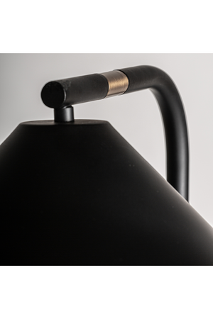   Black Conical Table Lamp | Oroa.com